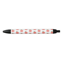 Apple Pattern | Cute Teacher Modern Scandi Pink Zwarte Inkt Pen