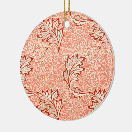 Apple Pattern (door William Morris) Keramisch Ornament (Links)