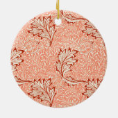 Apple Pattern (door William Morris) Keramisch Ornament (Achterkant)