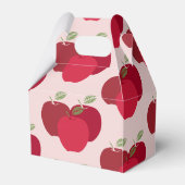 Apple Pattern Gable Favoriete Box voor Feestgesche Bedankdoosjes (Achterkant)
