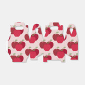 Apple Pattern Gable Favoriete Box voor Feestgesche Bedankdoosjes (Uitgevouwen)