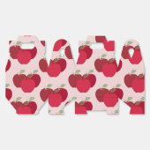 Apple Pattern Gable Favoriete Box voor Feestgesche Bedankdoosjes (Ongevouwen)