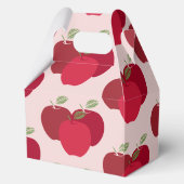 Apple Pattern Gable Favoriete Box voor Feestgesche Bedankdoosjes (Achterkant)
