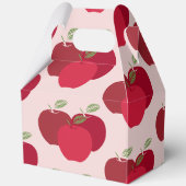 Apple Pattern Gable Favoriete Box voor Feestgesche Bedankdoosjes (Achterkant)