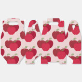 Apple Pattern Gable Favoriete Box voor Feestgesche Bedankdoosjes (Ongevouwen)