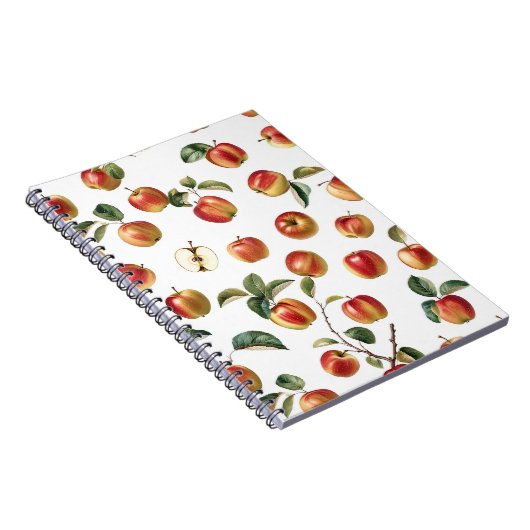 Apple Pattern Notitieboek (Rechterzijde)