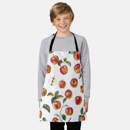 Apple Pattern Schort (Gedragen)