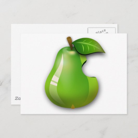 Apple Pear Briefkaart (Voorkant / Achterkant)