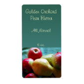 Apple Pear Delight inblikken etiketten (Voorkant)