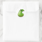 Apple Pear Ronde Sticker (Tas)