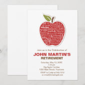 Apple-pensioen uitnodiging (Voorkant / Achterkant)