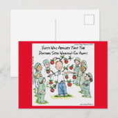 Apple per dag grappig Rick Londen strip grapjurk Briefkaart (Voorkant / Achterkant)