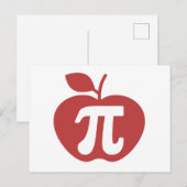 Apple Pi 3.14 Briefkaart (Voorkant / Achterkant)