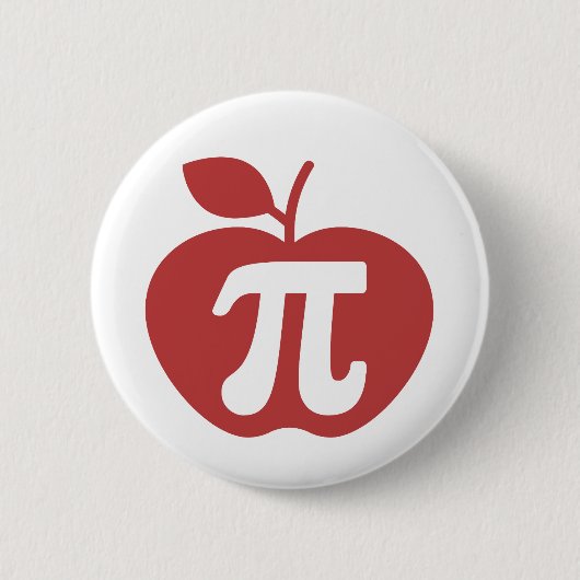 Apple Pi 3.14 Ronde Button 5,7 Cm (Voorkant)