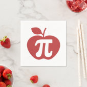 Apple Pi 3.14 Wiskunde Pi Dag Servet (Insitu)