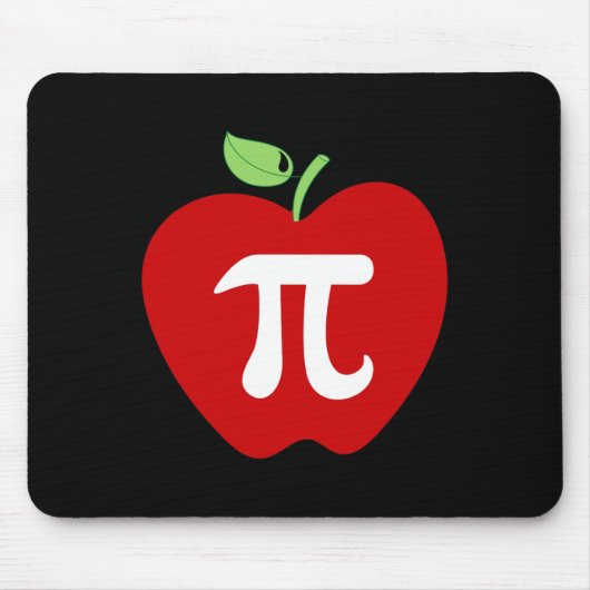 Apple Pi Apple Pie Wiskunde Lover Muismat (Voorkant)