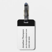 Apple Pi Bagagelabel (Achterkant verticaal)