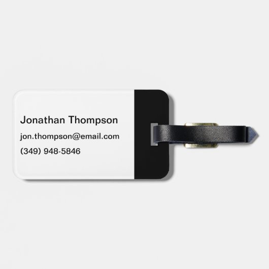 Apple Pi Bagagelabel (Achterkant horizontaal)