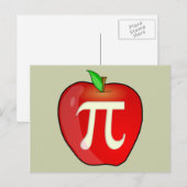 Apple Pi Briefkaart (Voorkant / Achterkant)