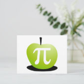 Apple Pi Briefkaart (Staand voorkant)