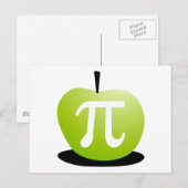 Apple Pi Briefkaart (Voorkant / Achterkant)