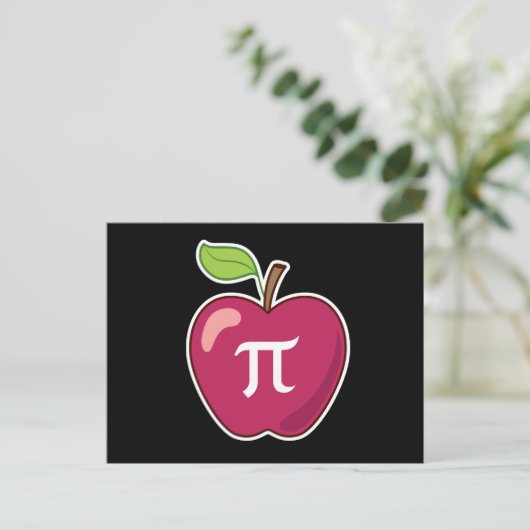 Apple Pi Briefkaart (Staand voorkant)