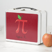 Apple Pi Cute Wiskunde Pi Day Lunch Box (In situ)