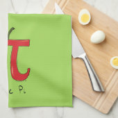 Apple Pi Cute Wiskunde Pi Day Pie Baking Kitchen T Theedoek (Quarter Fold)