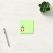 Apple Pi Cute Wiskunde Pi Day Post-it Notes (Kantoor)