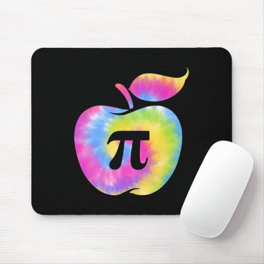 Apple Pi Dag Grappig 3.14 Pi Dag Wiskunde Leraren  Muismat (Met muis)