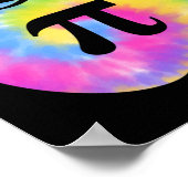 Apple Pi Dag Grappig 3.14 Pi Dag Wiskunde Leraren Poster (Hoek)