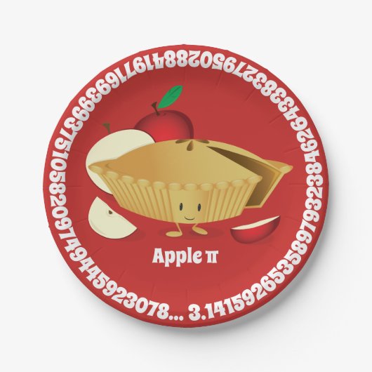Apple Pi Day | Papieren Bord (Voorkant)