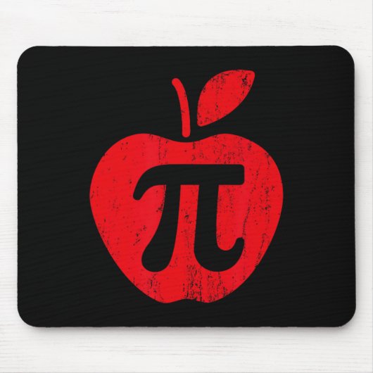 Apple Pi Day Shirt 1 Muismat (Voorkant)