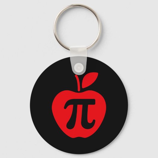 Apple Pi Day Shirt Sleutelhanger (Voorkant)