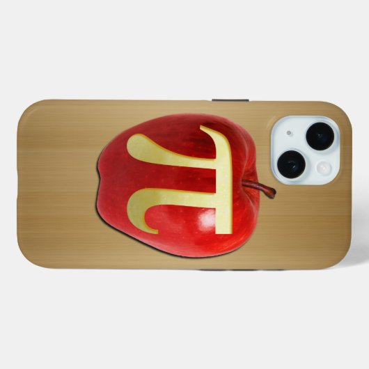 Apple Pi iPhone Case (Achterkant (horizontaal))