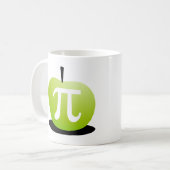 Apple Pi Koffiemok (Voorkant links)