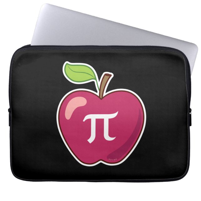 Apple Pi Laptop Sleeve (Voorkant)