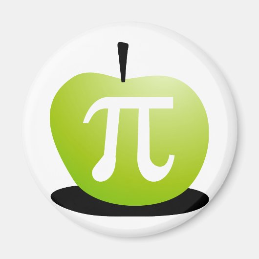 Apple Pi Magneet (Voorkant)