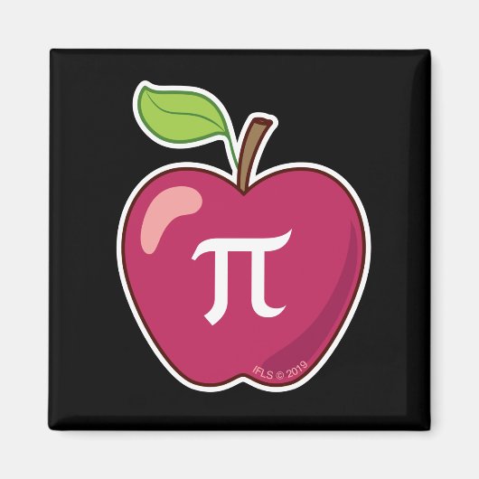 Apple Pi Magneet (Voorkant)