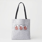 Apple Pi Numbers Canvas tas (Voorkant)