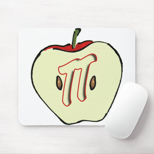 Apple PI (PIE) 3.14 Muismat (Met muis)