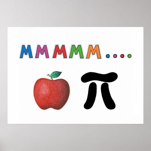 Apple Pi Poster (Voorkant)