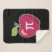 Apple Pi Sherpa Deken (Voorkant (horizontaal))