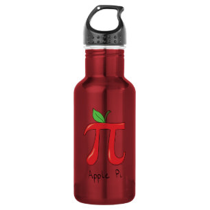 Apple Pi Symbool Wiskunde leraar Waterfles