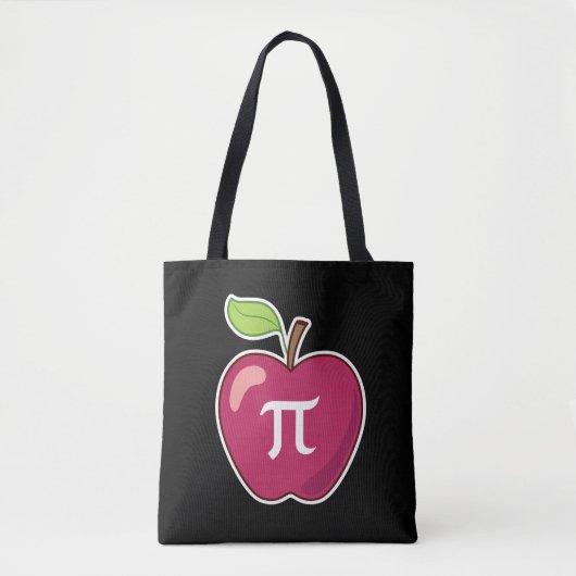 Apple Pi Tote Bag (Voorkant)