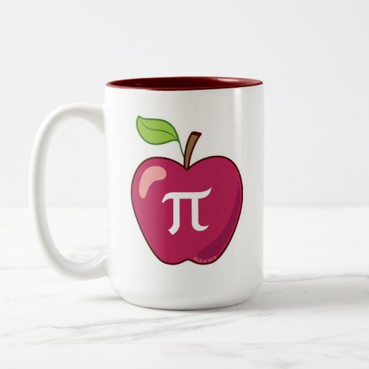 Apple Pi Tweekleurige Koffiemok (Links)