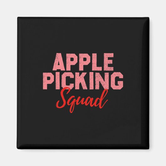 Apple Pick Crew Apple Pick Outfit Apple Pick Magneet (Voorkant)