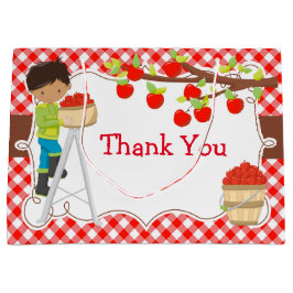 Apple Picking African American Birthday Party Groot Cadeauzakje
