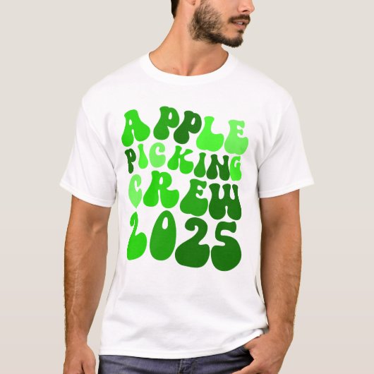 Apple Picking Crew 2025 Orchard Apple Picking Crew T-shirt (Voorkant)