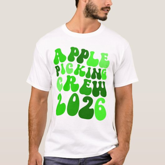 Apple Picking Crew 2026 Orchard Apple Picking Crew T-shirt (Voorkant)
